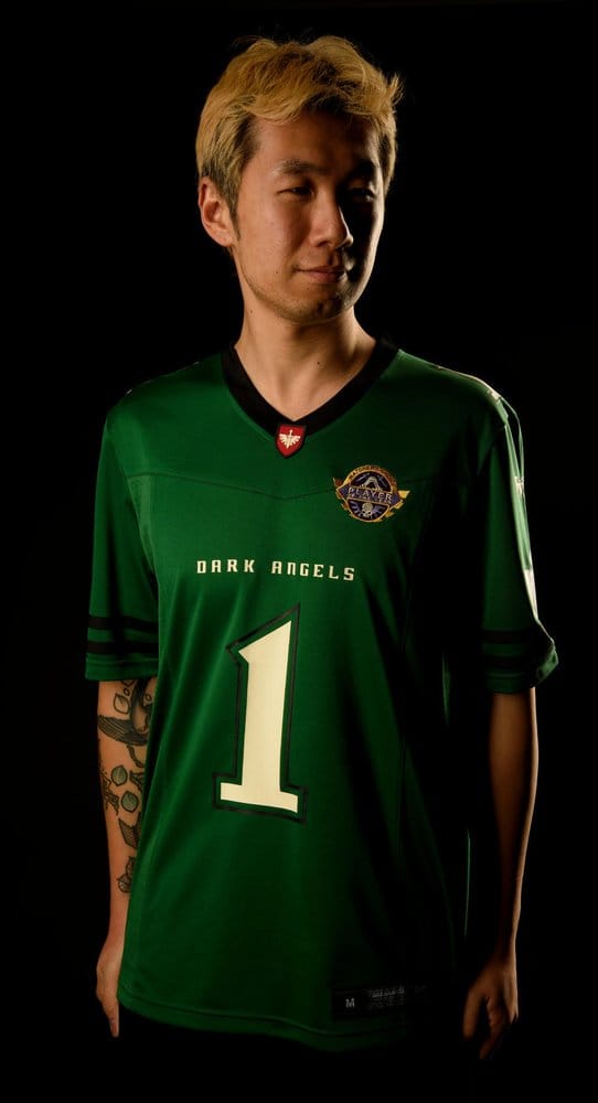 Warhammer 40,000 Sports Jersey Shirt Dark Angels - S