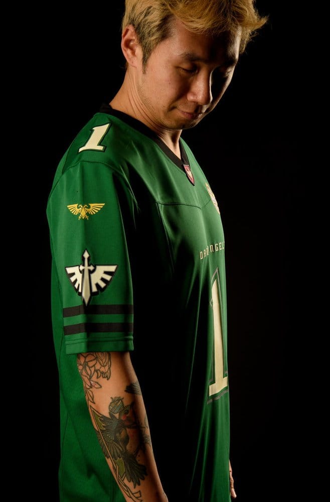 Warhammer 40,000 Sports Jersey Shirt Dark Angels - S