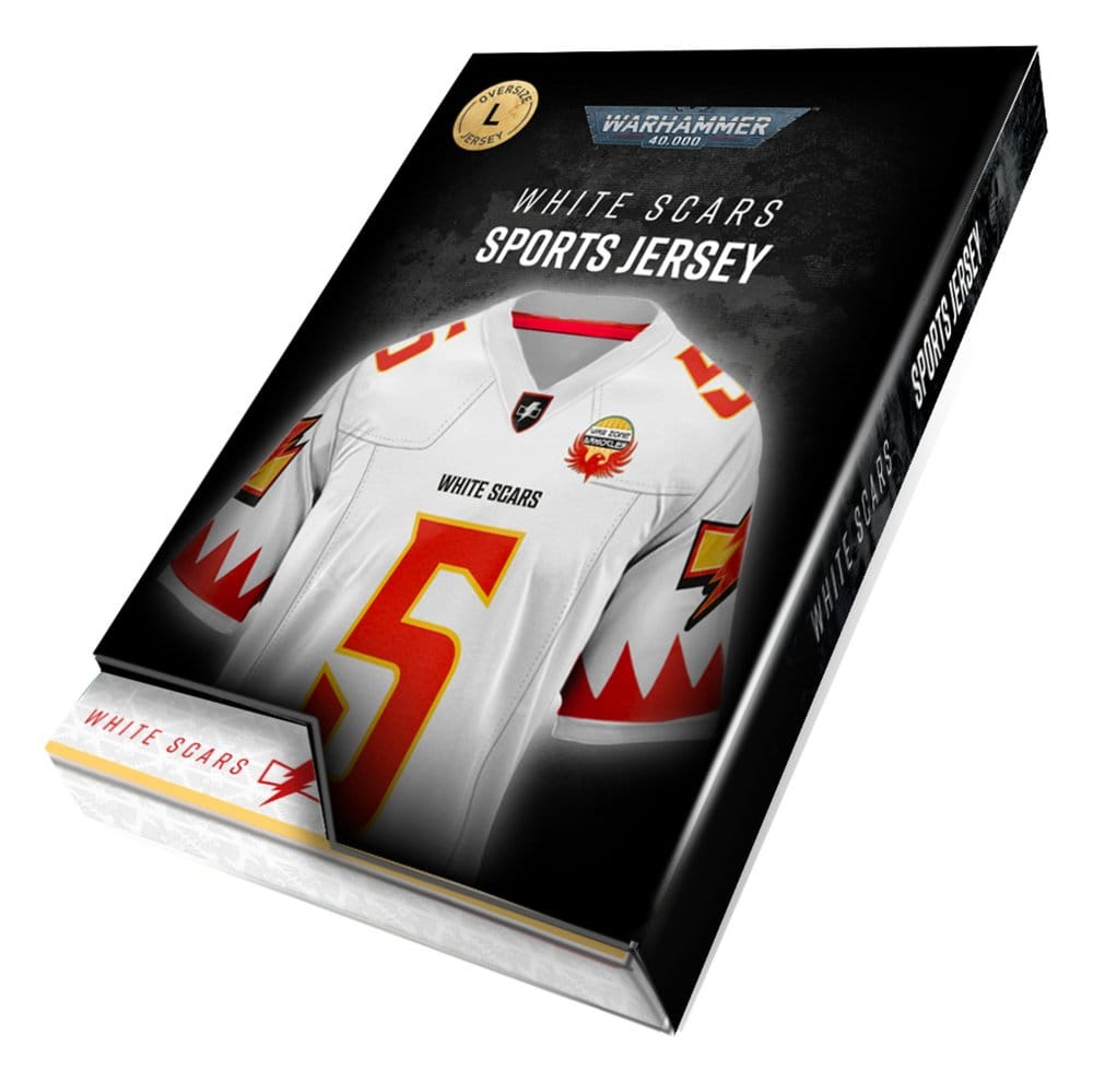 Warhammer 40,000 Sports Jersey Shirt White Scar - XL