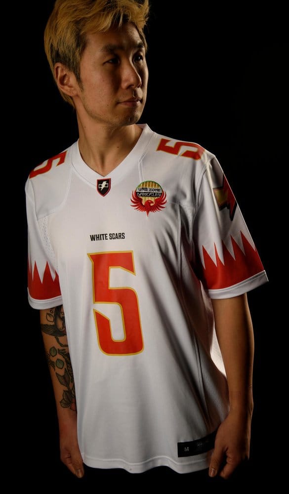 Warhammer 40,000 Sports Jersey Shirt White Scar - S