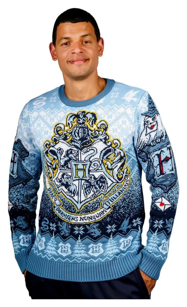 Harry Potter Christmas Sweater Hogwarts Size L