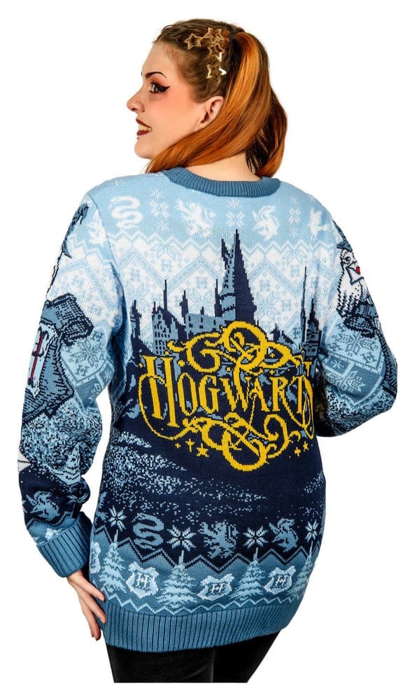 Harry Potter Christmas Sweater Hogwarts Size L