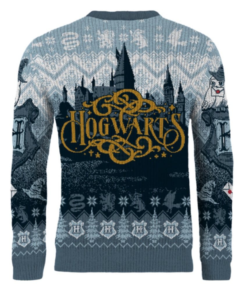 Harry Potter Christmas Sweater Hogwarts Size L
