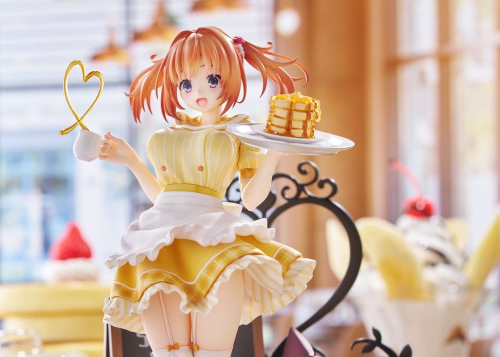 Café Stella and the Reaper's Butterflies PVC Figure 1/7 Sumizome Nozomi AmiAmi Limited Edition 23 cm