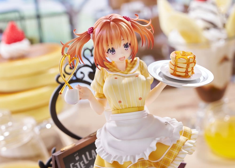 Café Stella and the Reaper's Butterflies PVC Figure 1/7 Sumizome Nozomi AmiAmi Limited Edition 23 cm