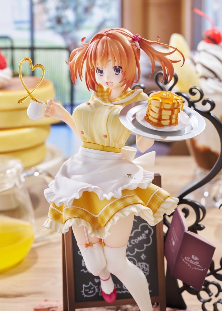 Café Stella and the Reaper's Butterflies PVC Figure 1/7 Sumizome Nozomi AmiAmi Limited Edition 23 cm