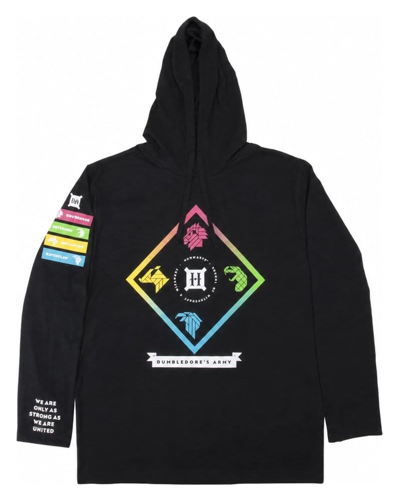 Harry Potter Hooded Sweater Dumbledores Army Size M