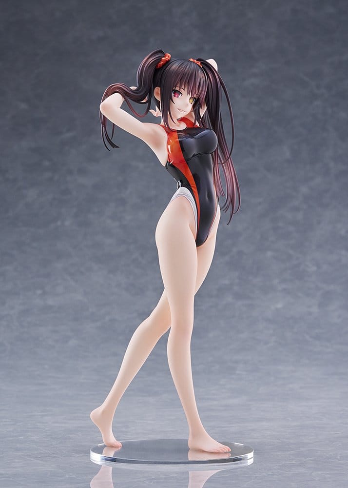 Date A Live Swimsuit Silhouette PVC Figure 1/7 Kurumi Tokisaki Swimwear Ver. 24 cm