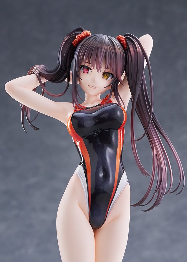 Date A Live Swimsuit Silhouette PVC Figure 1/7 Kurumi Tokisaki Swimwear Ver. 24 cm