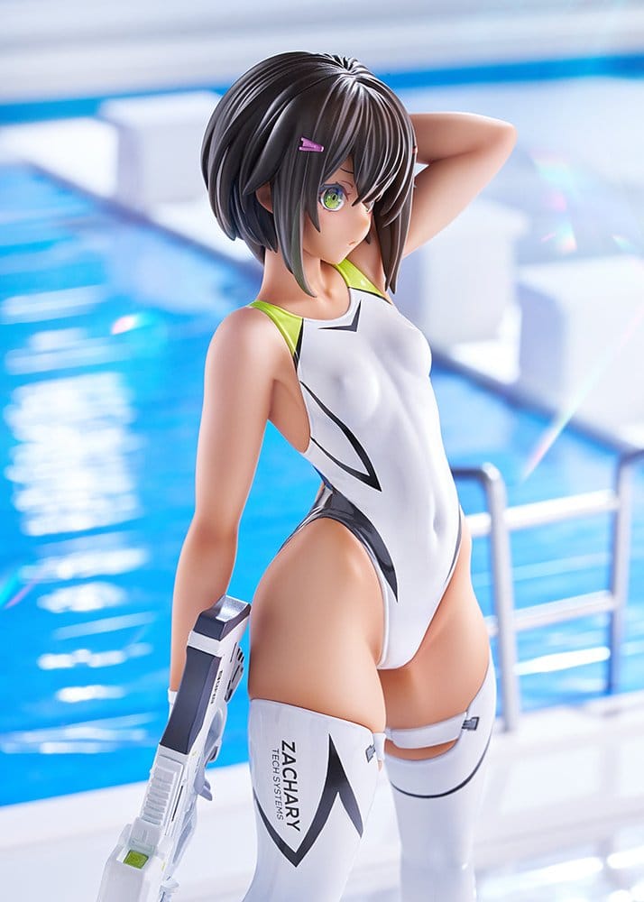 Arms Note PVC Figure 1/7 Buchou-chan of the Swimming Club White Swimsuit Ver. 22 cm