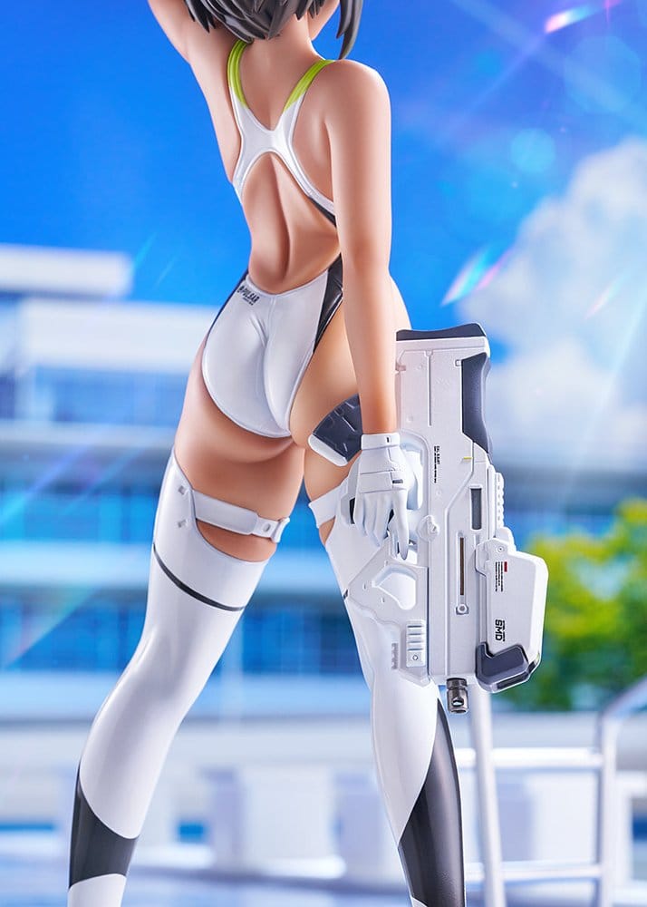 Arms Note PVC Figure 1/7 Buchou-chan of the Swimming Club White Swimsuit Ver. 22 cm