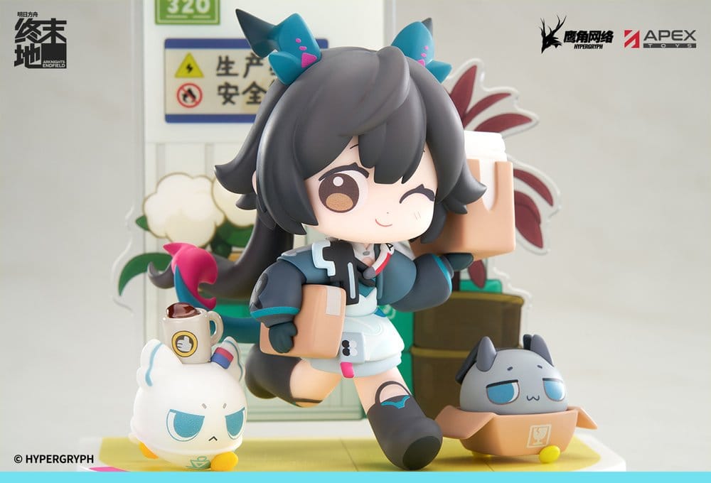Arknights Cuties Series PVC Figure Endfield Chen Qianyu 12 cm