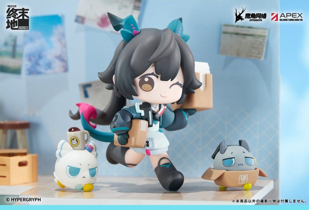 Arknights Cuties Series PVC Figure Endfield Chen Qianyu 12 cm