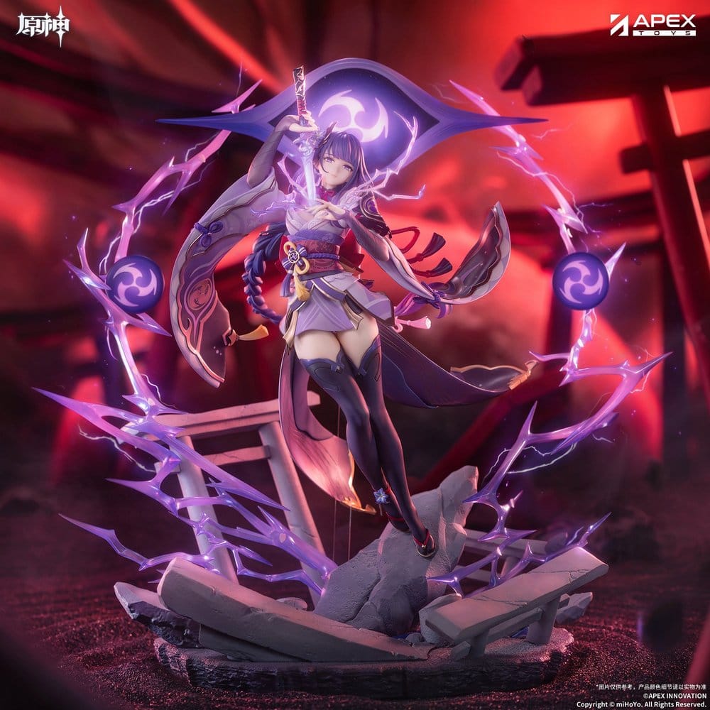 Genshin Impact PVC Figure 1/7 Raiden Shogun Plane of Euthymia Ver. 36 cm