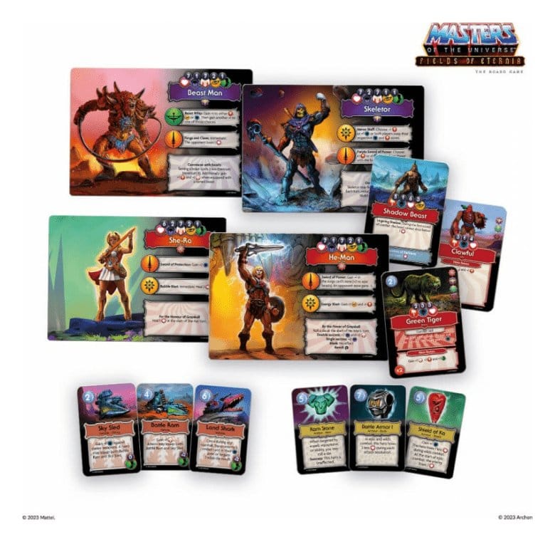 Masters of the Universe Board Game Fields of Eternia *Spanish Version*
