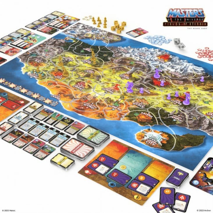 Masters of the Universe Board Game Fields of Eternia *Italian Version*