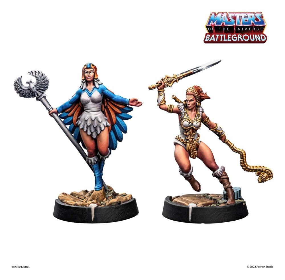 Masters of the Universe: Battleground Miniatures Game Wave 1: Masters of the Universe Faction *Spanish Version*