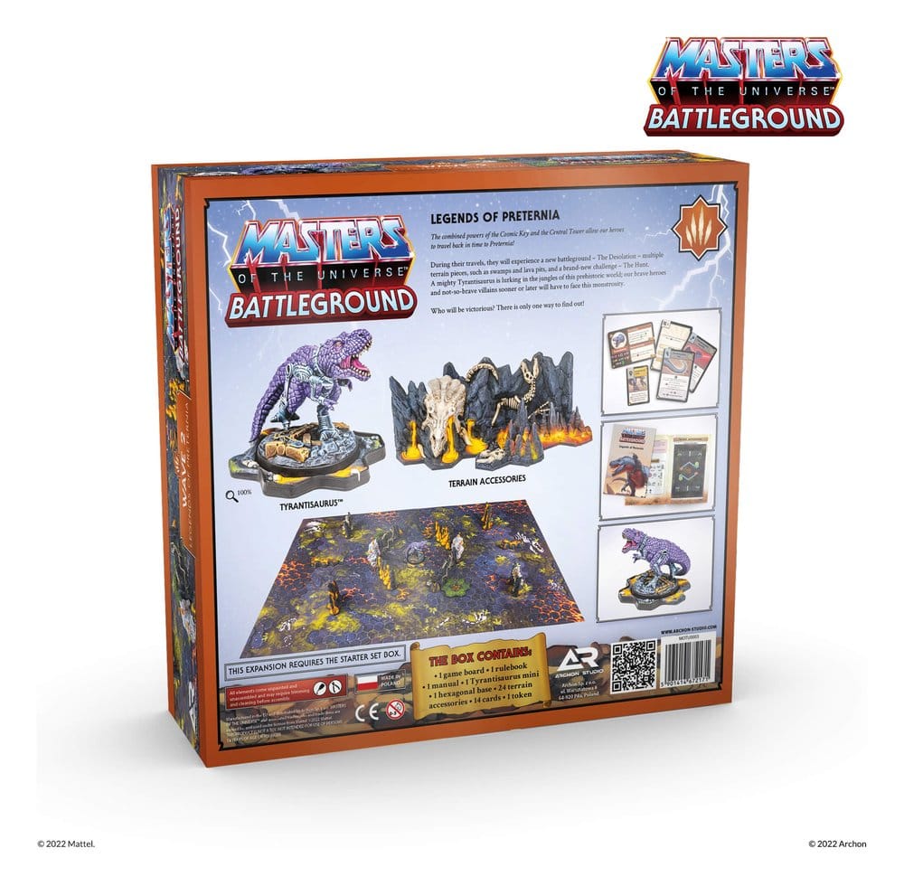 Masters of the Universe: Battleground Miniatures Game Wave 2: Legends of Preternia *German Version*