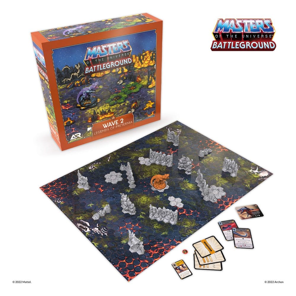Masters of the Universe: Battleground Miniatures Game Wave 2: Legends of Preternia *Spanish Version*