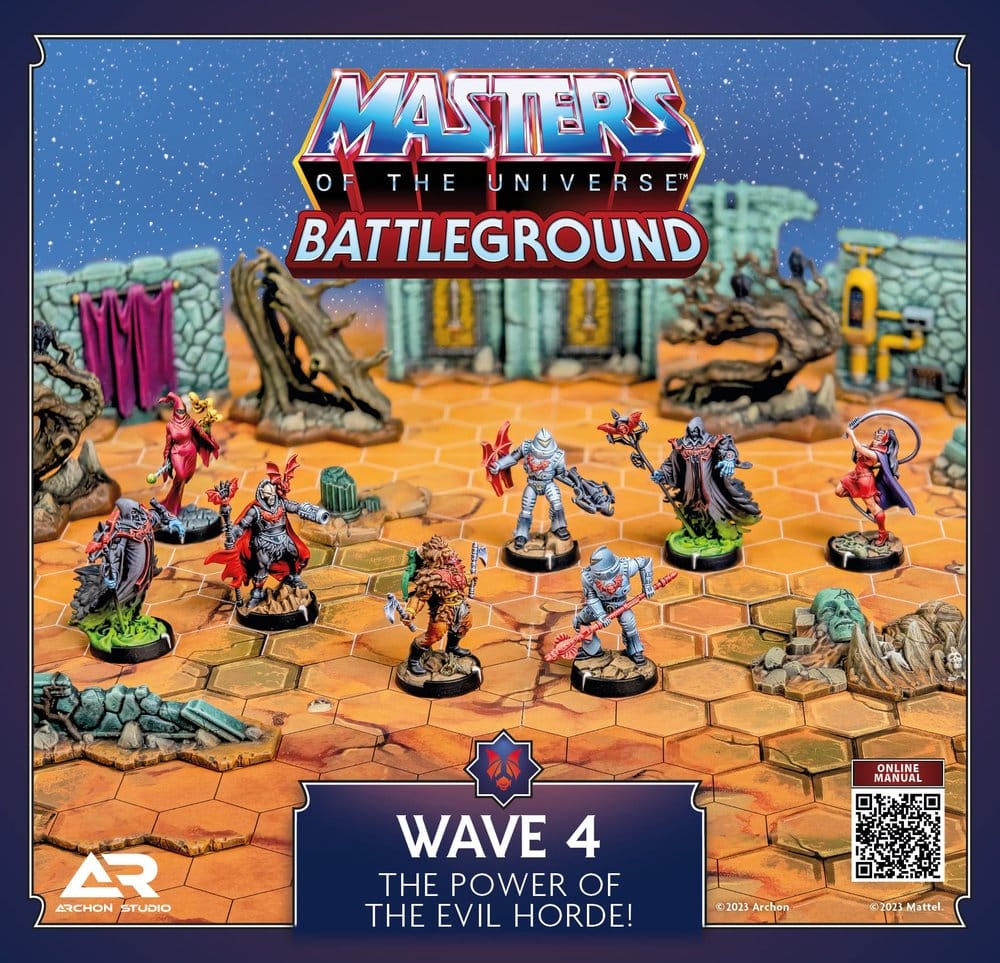 Masters of the Universe: Battleground Miniatures Game Wave 4: The Power of the Evil Horde *English Version*