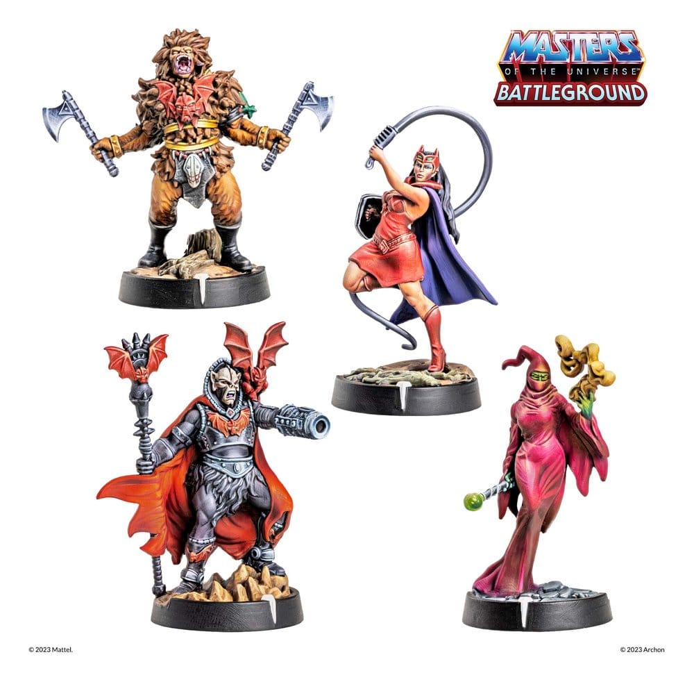 Masters of the Universe: Battleground Miniatures Game Wave 4: The Power of the Evil Horde *French Version*
