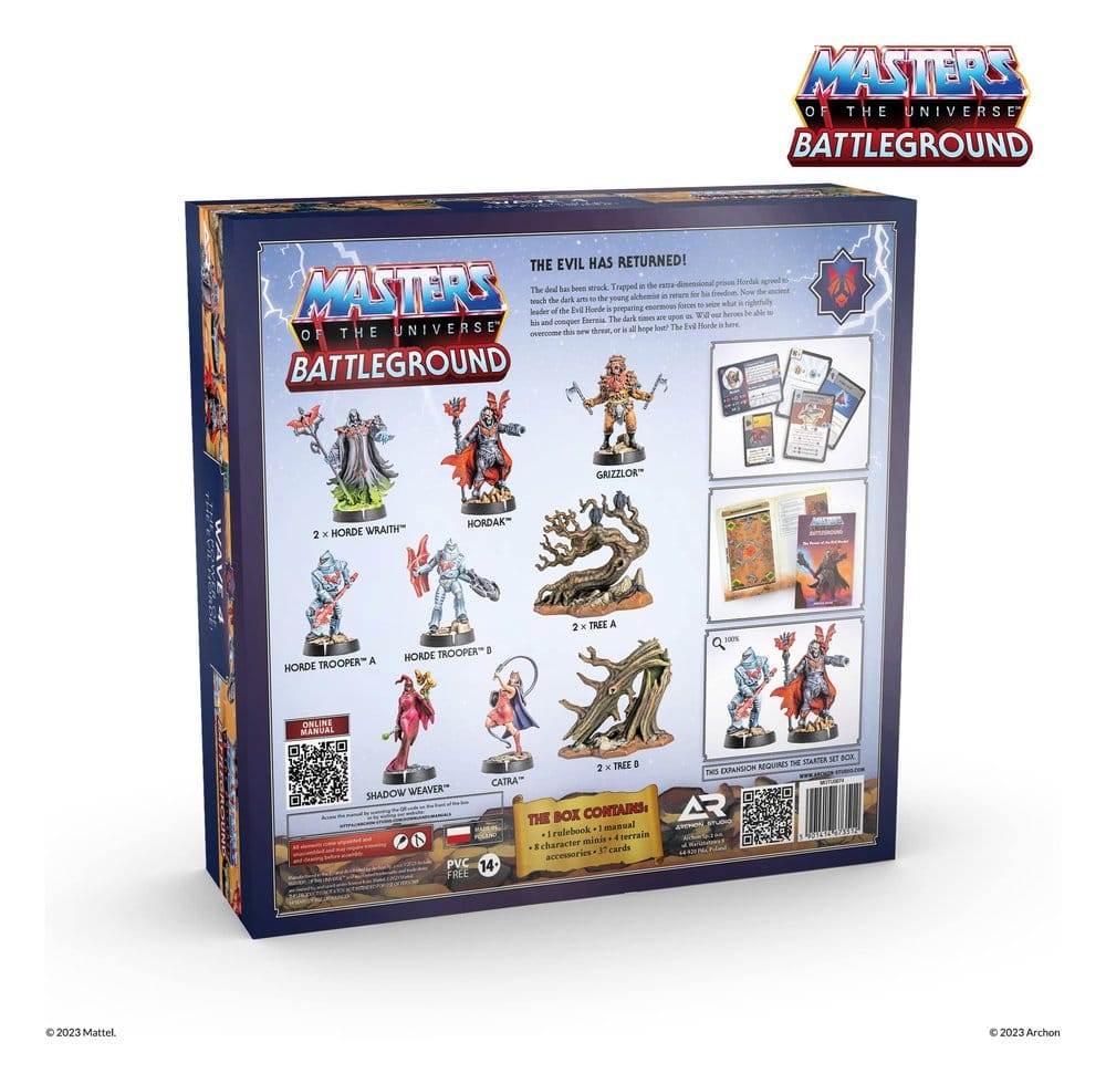 Masters of the Universe: Battleground Miniatures Game Wave 4: The Power of the Evil Horde *Spanish Version*