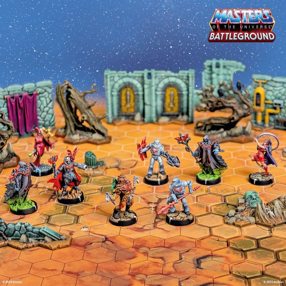 Masters of the Universe: Battleground Miniatures Game Wave 4: The Power of the Evil Horde *Spanish Version*