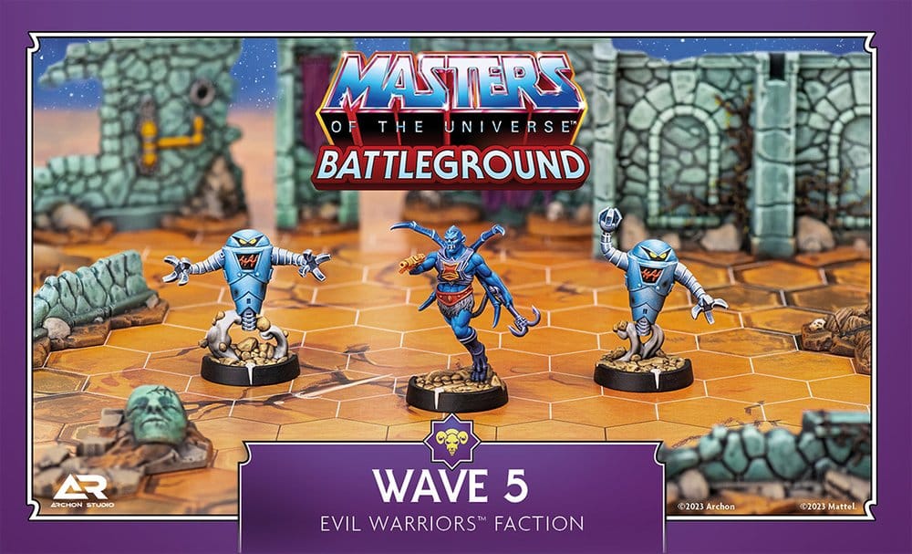 Masters of the Universe: Battleground Miniatures Game Wave 5: Evil Warriors Faction *German Version*