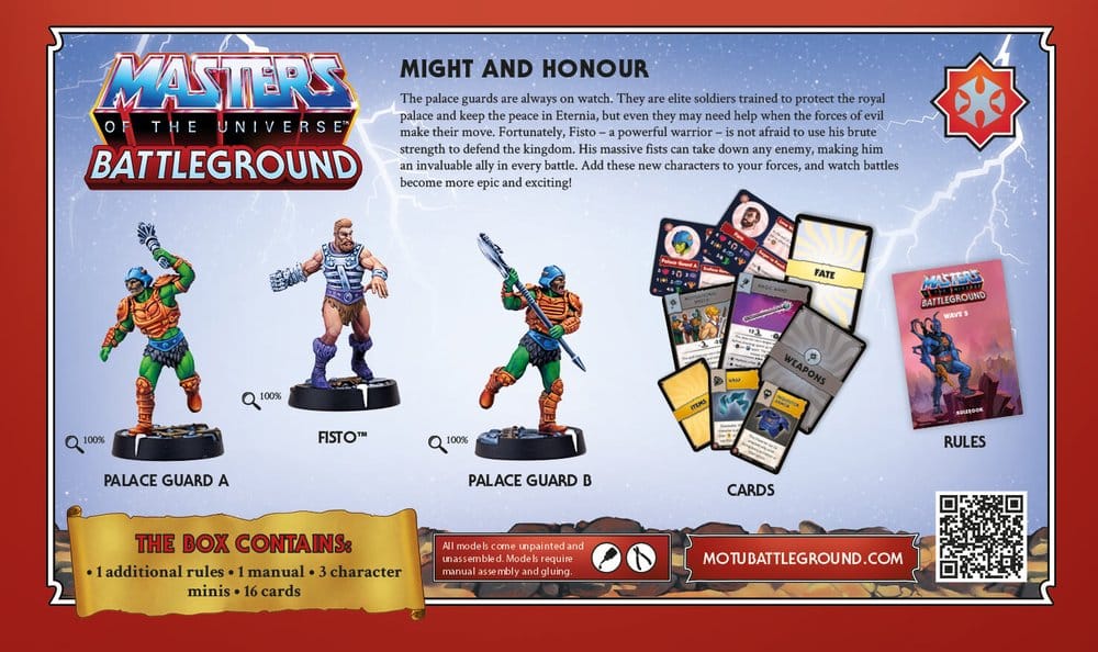 Masters of the Universe: Battleground Miniatures Game Wave 5: Masters of the Universe Faction *Italian Version*