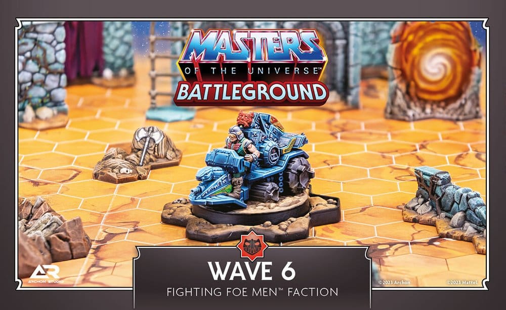 Masters of the Universe: Battleground Miniatures Game Wave 6: Fighting Foe Men Faction *German Version*