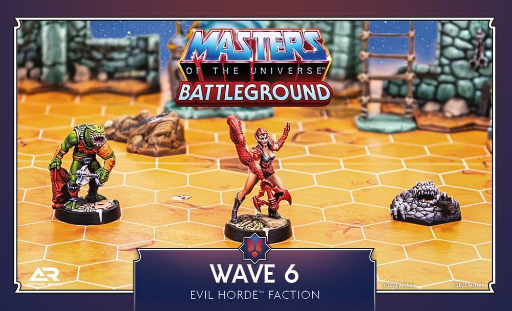 Masters of the Universe: Battleground Miniatures Game Wave 6: Evil Horde Faction *French Version*