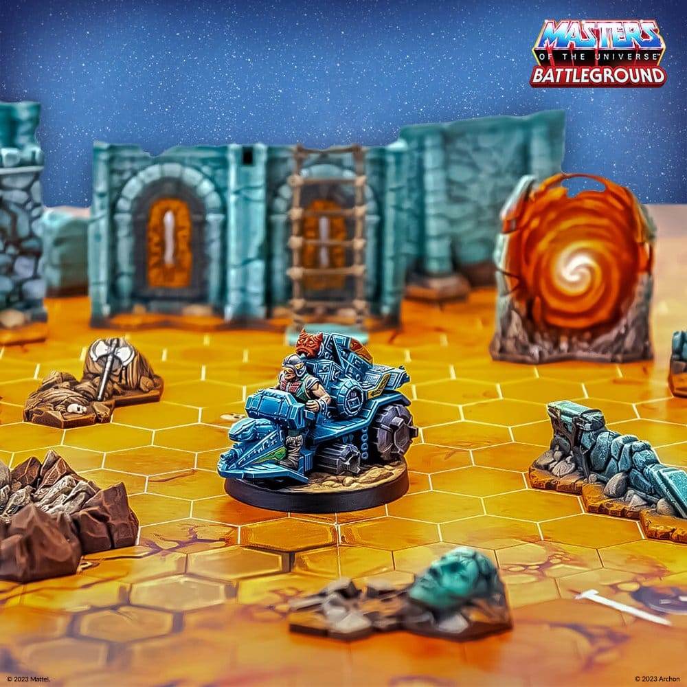 Masters of the Universe: Battleground Miniatures Game Wave 6: Fighting Foe Men Faction *Spanish Version*
