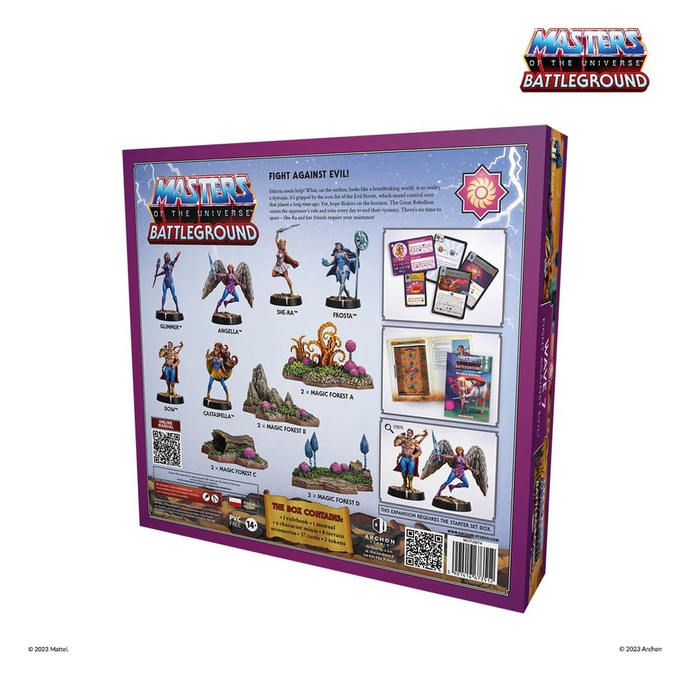 Masters of the Universe: Battleground Miniatures Game Wave 7: The Great Rebellion *Italian Version*
