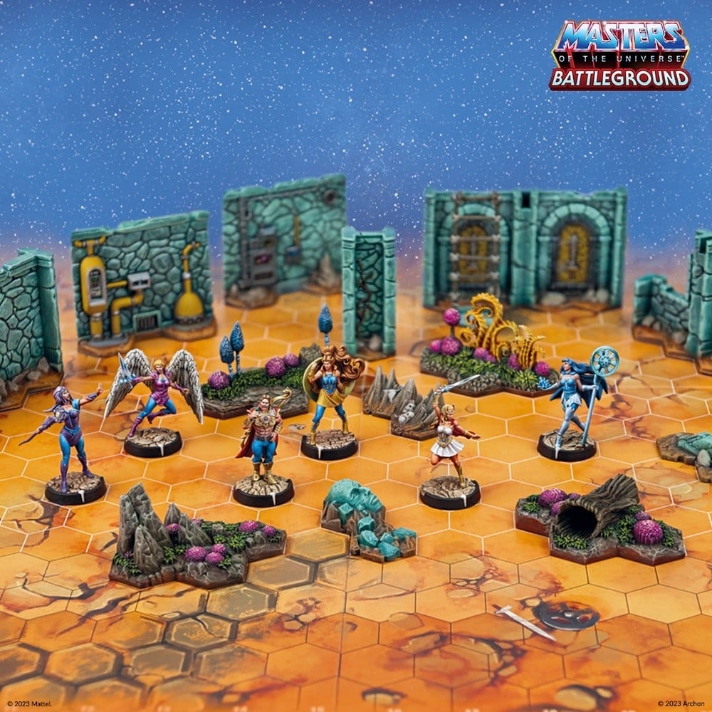 Masters of the Universe: Battleground Miniatures Game Wave 7: The Great Rebellion *Spanish Version*