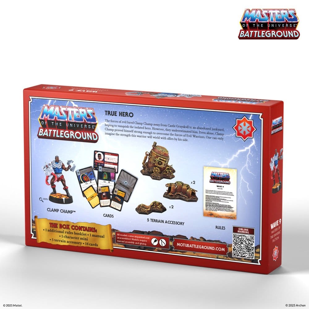 Masters of the Universe: Battleground Miniatures Game Wave 9: Masters of the Universe Faction *German Version*