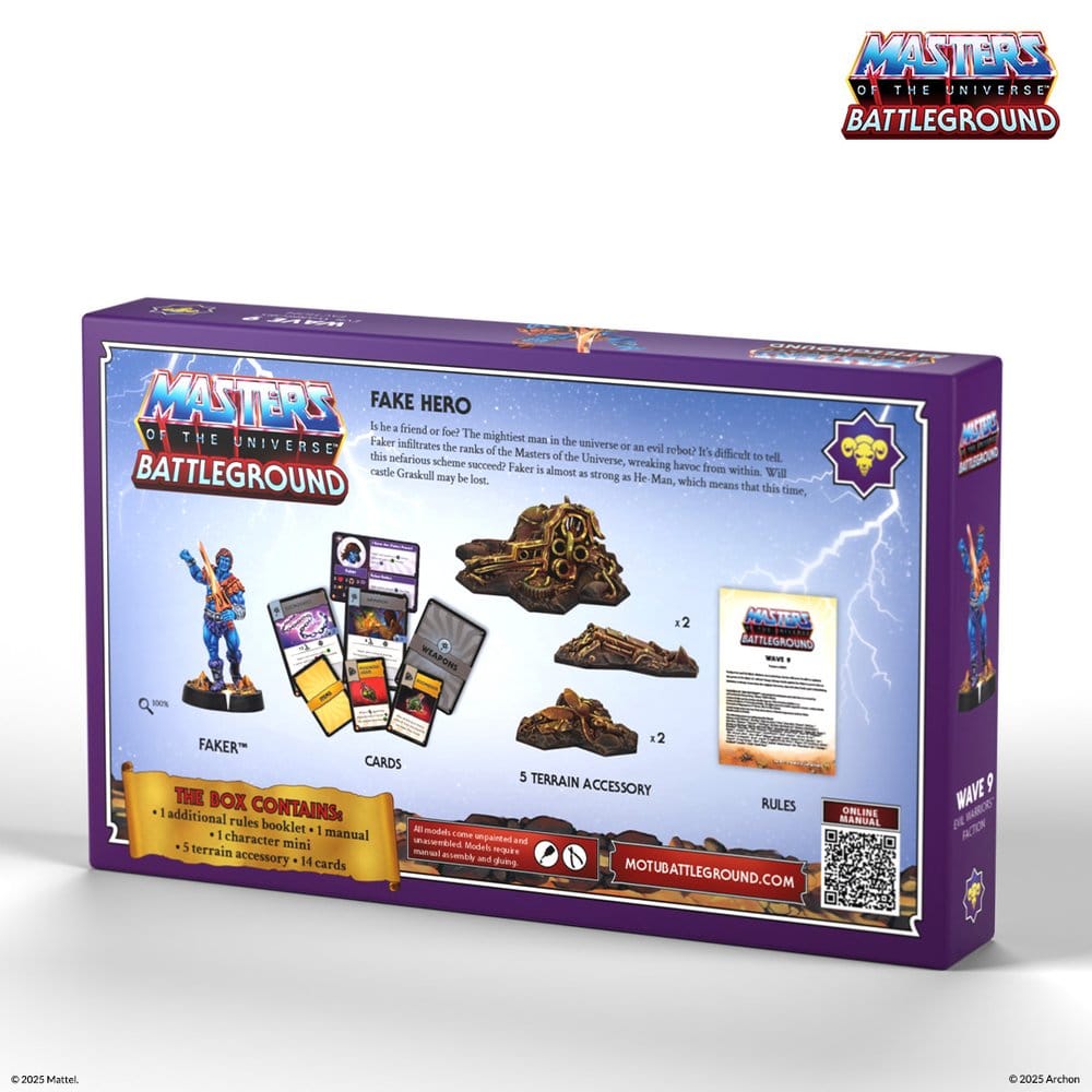 Masters of the Universe: Battleground Miniatures Game Wave 9: Evil Warriors Faction *German Version*