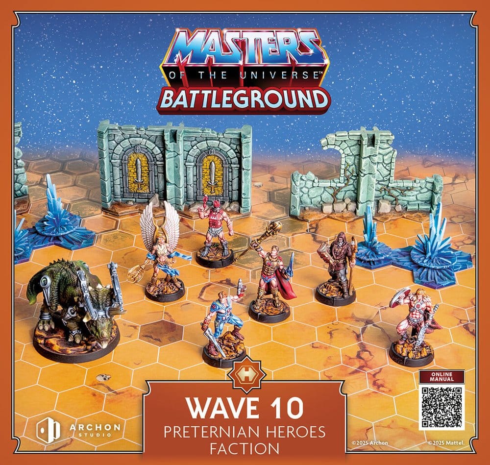 Masters of the Universe: Battleground Miniatures Game Wave 10: Preternian Heroes Faction *German Version*