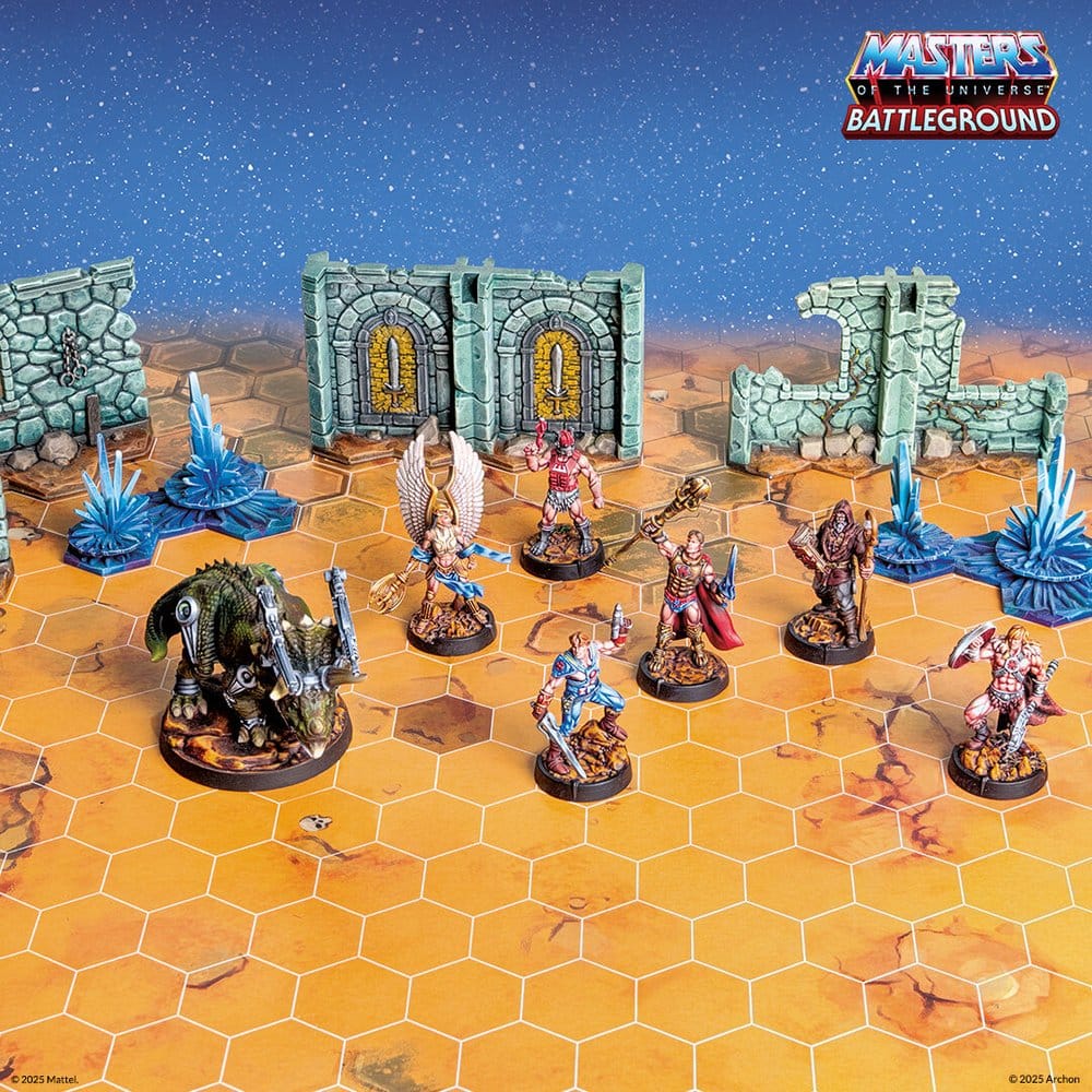 Masters of the Universe: Battleground Miniatures Game Wave 10: Preternian Heroes Faction *French Version*