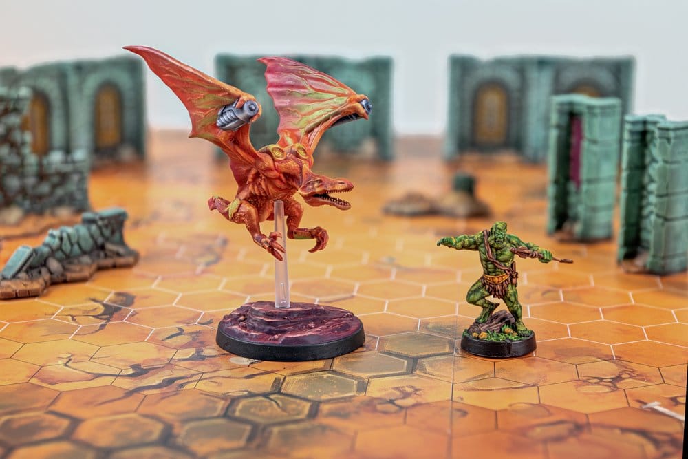 Masters of the Universe: Battleground Miniatures Game Wave 11: Preternian Heroes (Moss Man / Turbodactyl) *German Version*