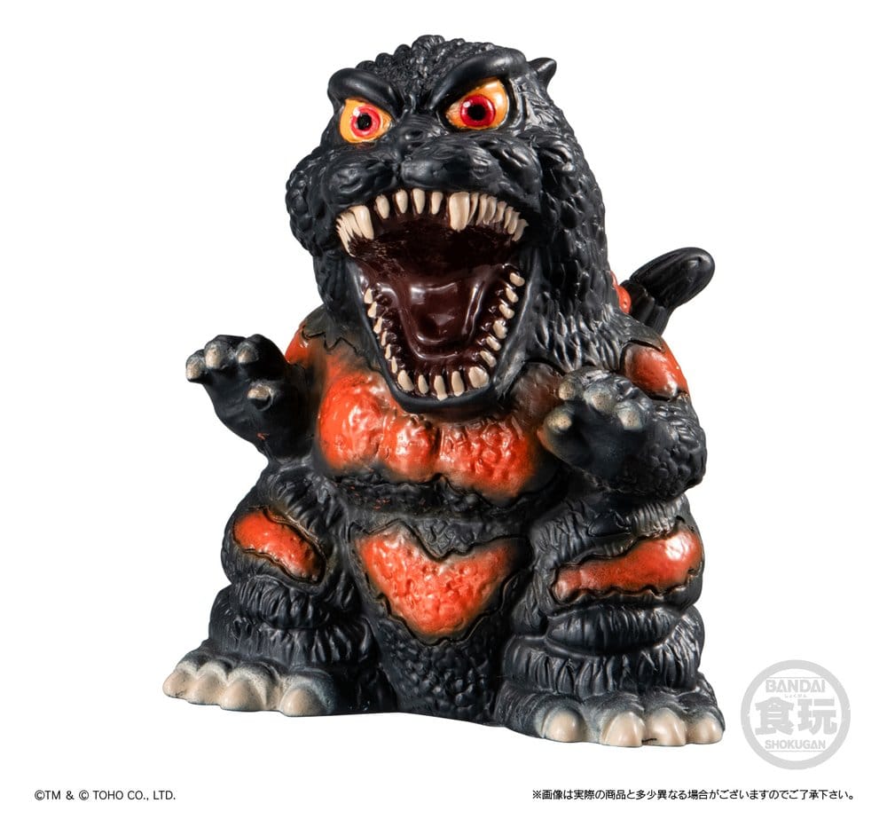 Godzilla Soft Vinyl Doll (Reissue) 8 cm Display (10)