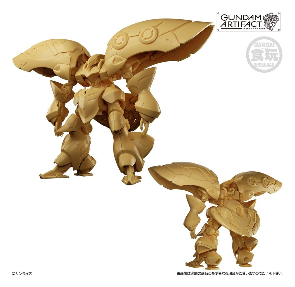 Gundam Artifact Plastic Model Kit Best Selection 6 cm Assortment (6)