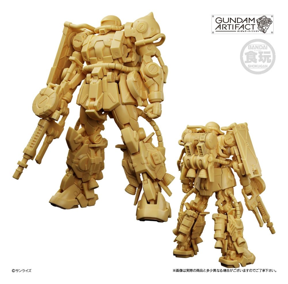 Gundam Artifact Plastic Model Kit Best Selection 6 cm Assortment (6)