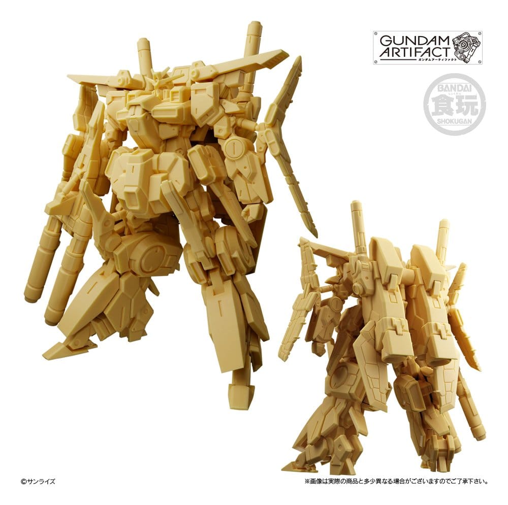 Gundam Artifact Plastic Model Kit Best Selection 6 cm Assortment (6)
