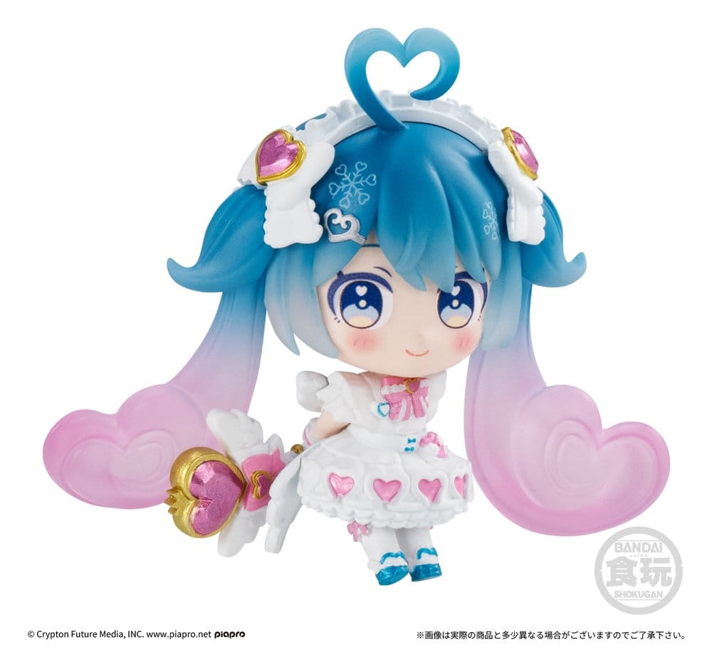 Hatsune Miku Shokugan Box Mini Figures 5 cm Snow Miku 2027 Collection Blind Box Display (8)