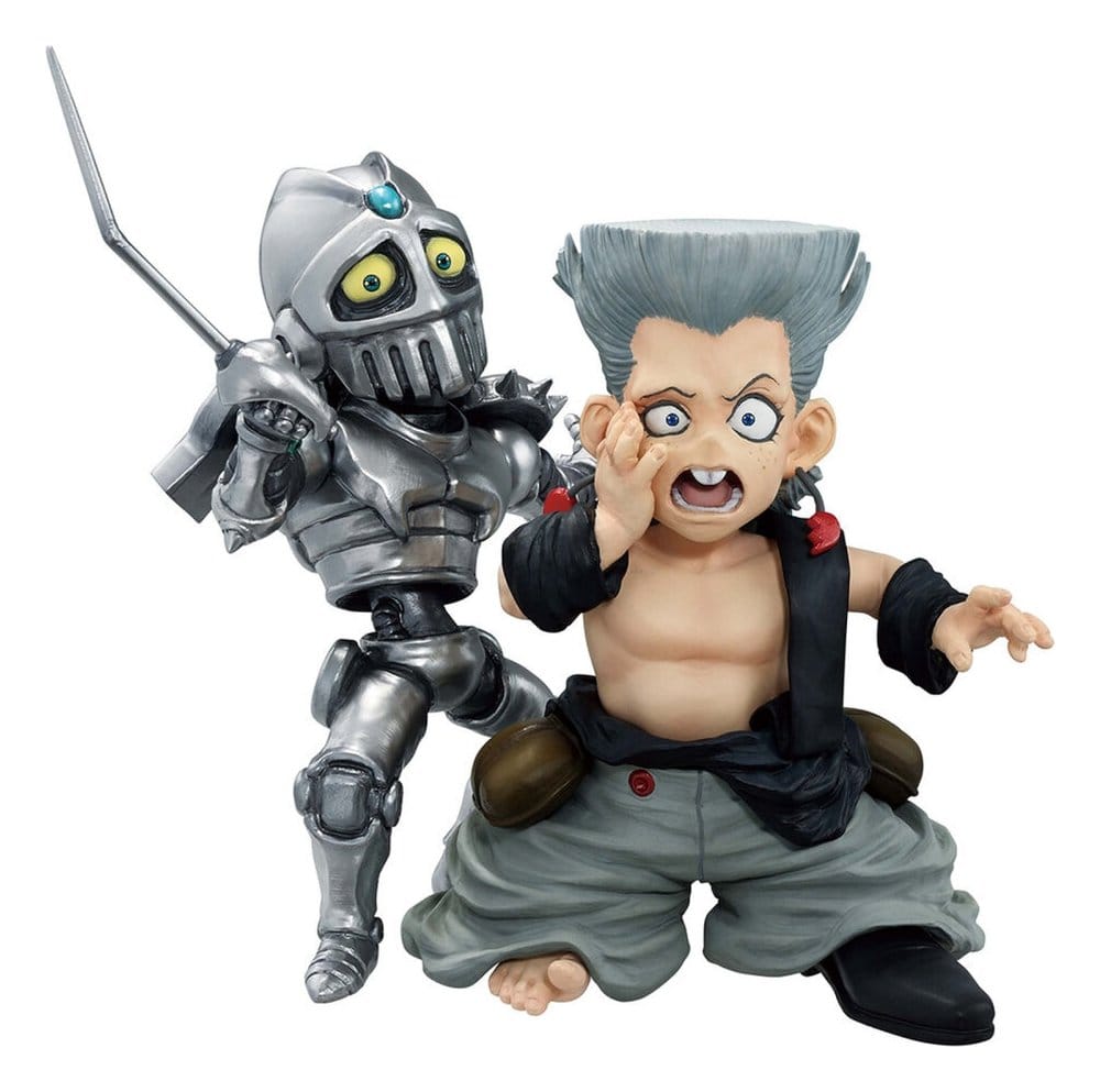JoJo's Bizarre Adventure Ichibansho PVC Statue Kid Polnareff & Kid Chariot 8 cm
