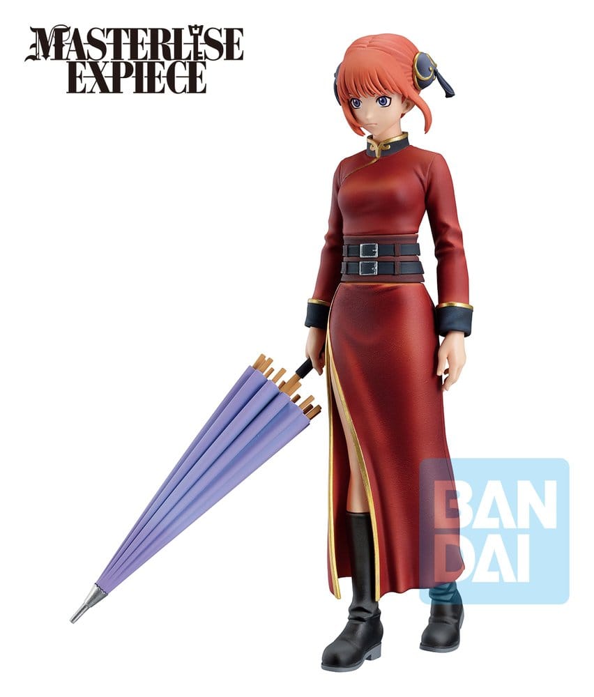 Gintama 20th Anniversary: Gintama Exhibition Part 2 Ichibansho Masterlise Expiece PVC Figure Kagura 17.5 cm