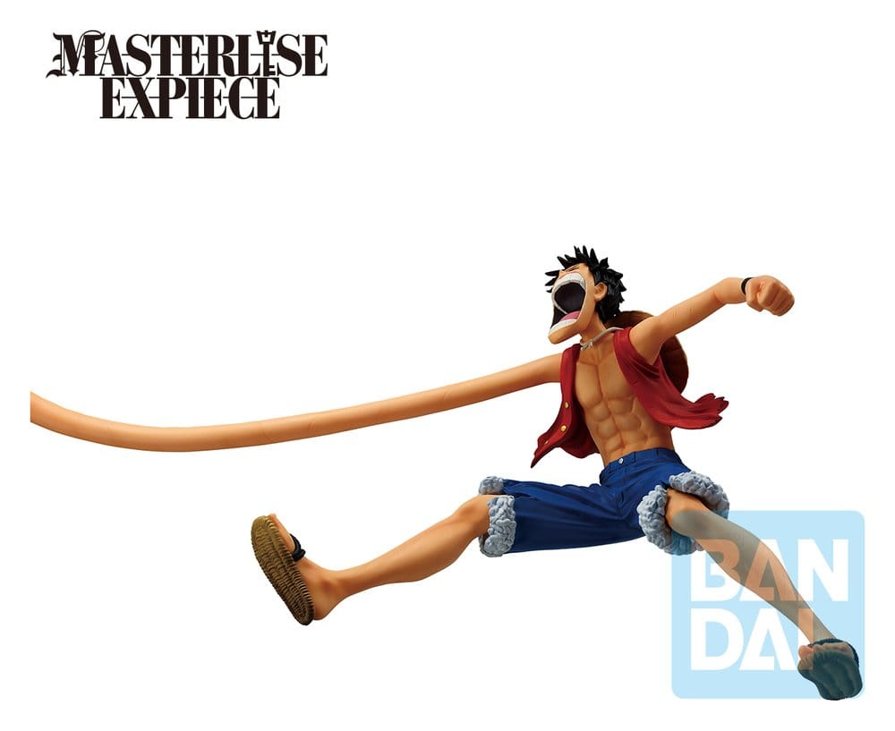 One Piece Playing Love Song in the Sky Ichibansho Masterlise Expiece PVC Figure Monkey D. Luffy 19 cm