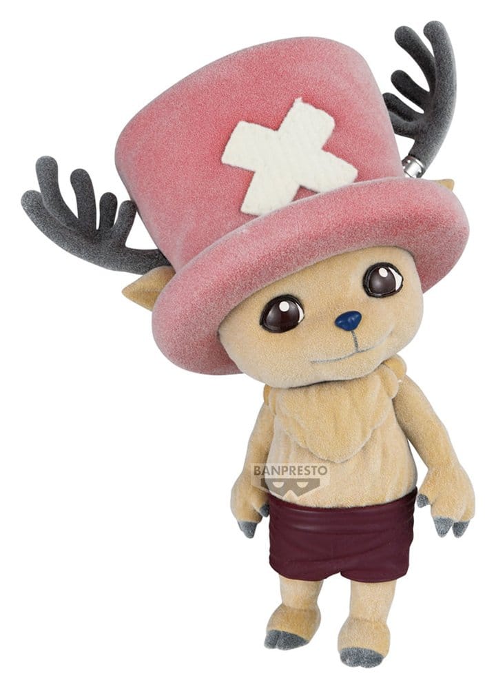 One Piece Big Fluffy Puffy PVC Statue Chopper 14 cm