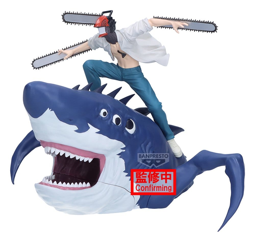 Chainsaw Man The Movie: Reze Arc Figure Life PVC Figure Chainsaw Man & Beam 13 cm