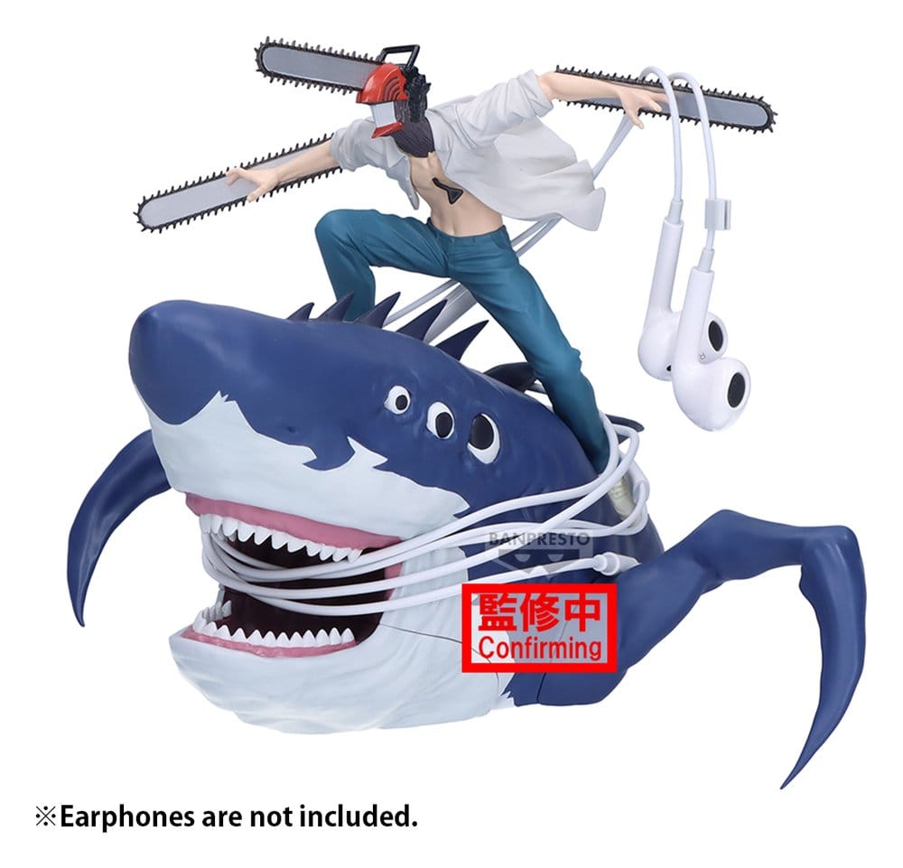 Chainsaw Man The Movie: Reze Arc Figure Life PVC Figure Chainsaw Man & Beam 13 cm